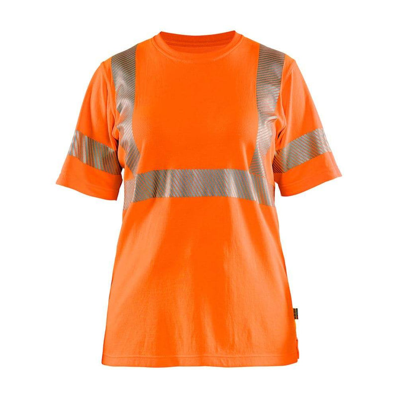 Blaklader 3502 Women's Hi-Vis Short Sleeves T-Shirt - WOMENS HI-VIS CLOTHING