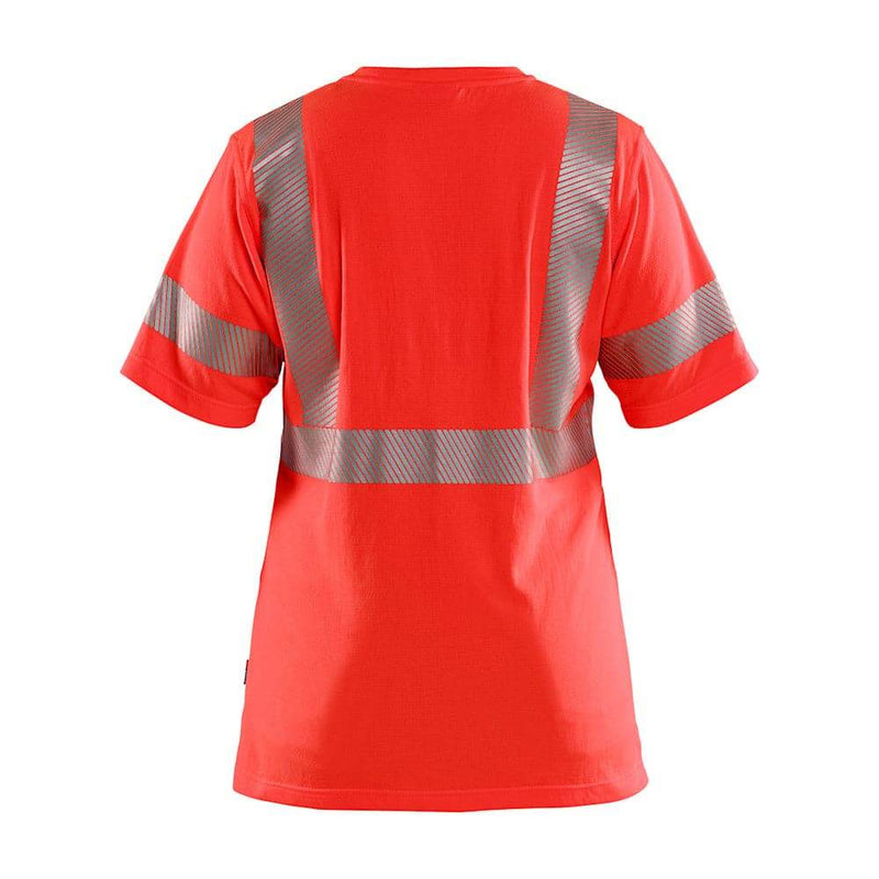 Blaklader 3502 Women's Hi-Vis Short Sleeves T-Shirt - WOMENS HI-VIS CLOTHING