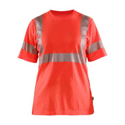 Blaklader 3502 Women's Hi-Vis Short Sleeves T-Shirt - WOMENS HI-VIS CLOTHING