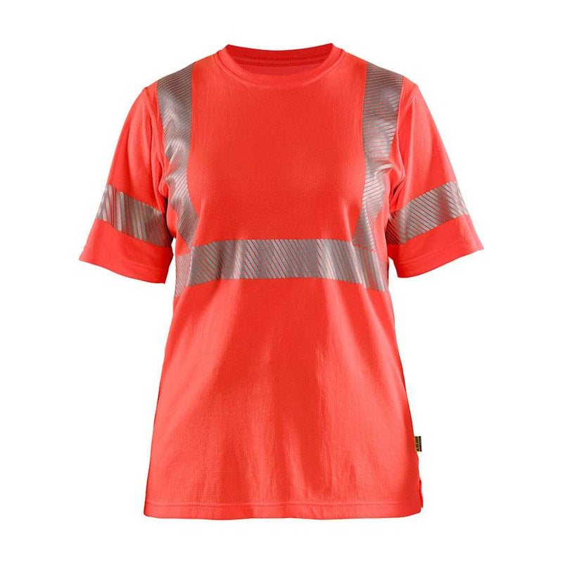 Blaklader 3502 Women's Hi-Vis Short Sleeves T-Shirt - WOMENS HI-VIS CLOTHING