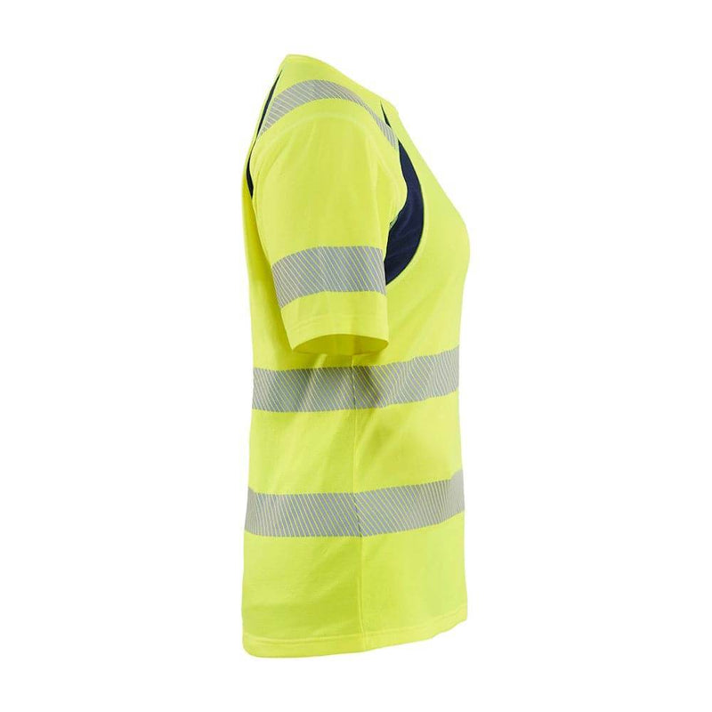 Blaklader 3503 Women's Hi-Vis Short Sleeve T-Shirt - WOMENS HI-VIS CLOTHING