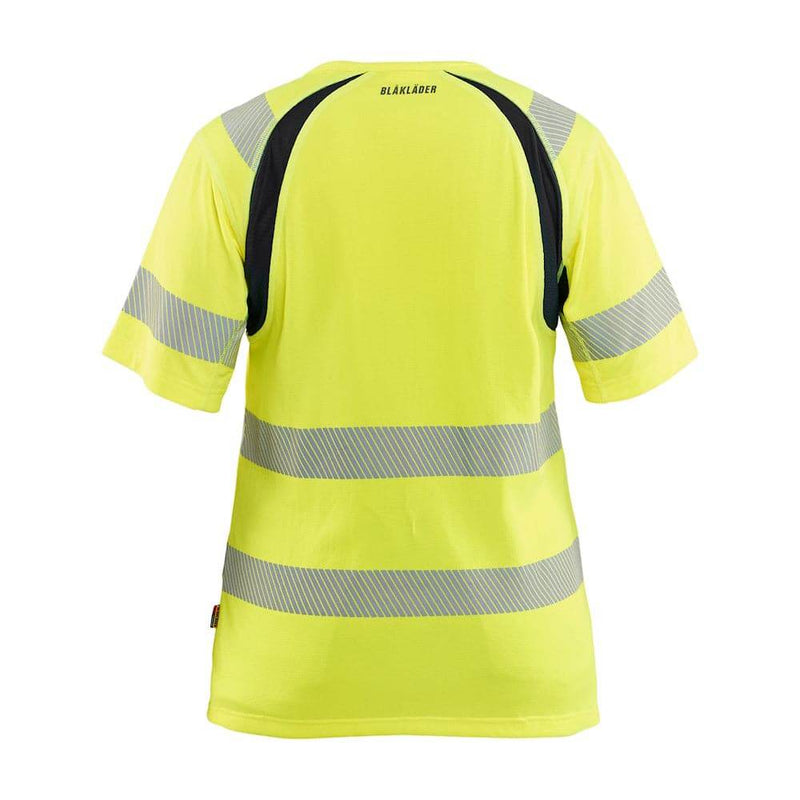 Blaklader 3503 Women's Hi-Vis Short Sleeve T-Shirt - WOMENS HI-VIS CLOTHING