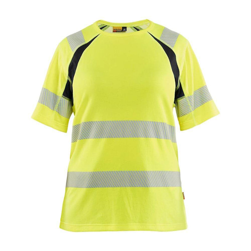 Blaklader 3503 Women's Hi-Vis Short Sleeve T-Shirt - WOMENS HI-VIS CLOTHING