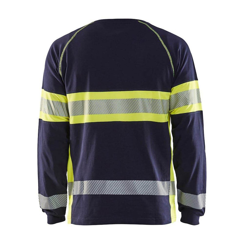 Blaklader 3510 Hi-Vis Long Sleeved T-Shirt - Business & Industrial > Work Safety Protective Gear HI-VIS T-SHIRTS