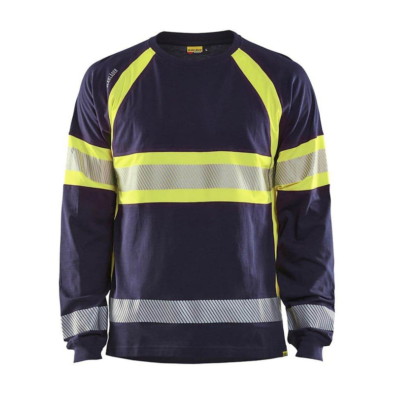Blaklader 3510 Hi-Vis Long Sleeved T-Shirt - Business & Industrial > Work Safety Protective Gear HI-VIS T-SHIRTS