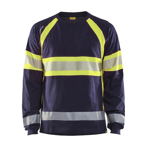 Blaklader 3510 Hi-Vis Long Sleeved T-Shirt - Business & Industrial > Work Safety Protective Gear HI-VIS T-SHIRTS