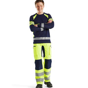 Blaklader 3510 Hi-Vis Long Sleeved T-Shirt - Business & Industrial > Work Safety Protective Gear HI-VIS T-SHIRTS