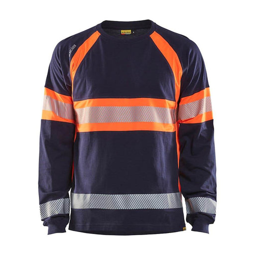 Blaklader 3510 Hi-Vis Long Sleeved T-Shirt - Business & Industrial > Work Safety Protective Gear HI-VIS T-SHIRTS