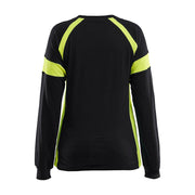 Blaklader 3521 Women's Long-Sleeved T-shirt with Hi-Vis - WOMENS SWEATSHIRTS