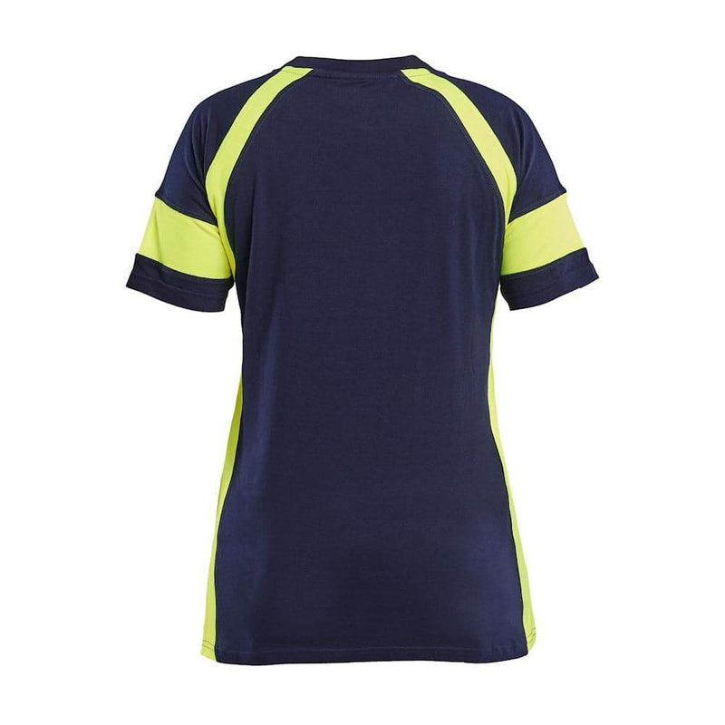 Blaklader 3524 Women's T-shirt with Hi-Vis - WOMENS T-SHIRTS