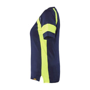 Blaklader 3524 Women's T-shirt with Hi-Vis - WOMENS T-SHIRTS