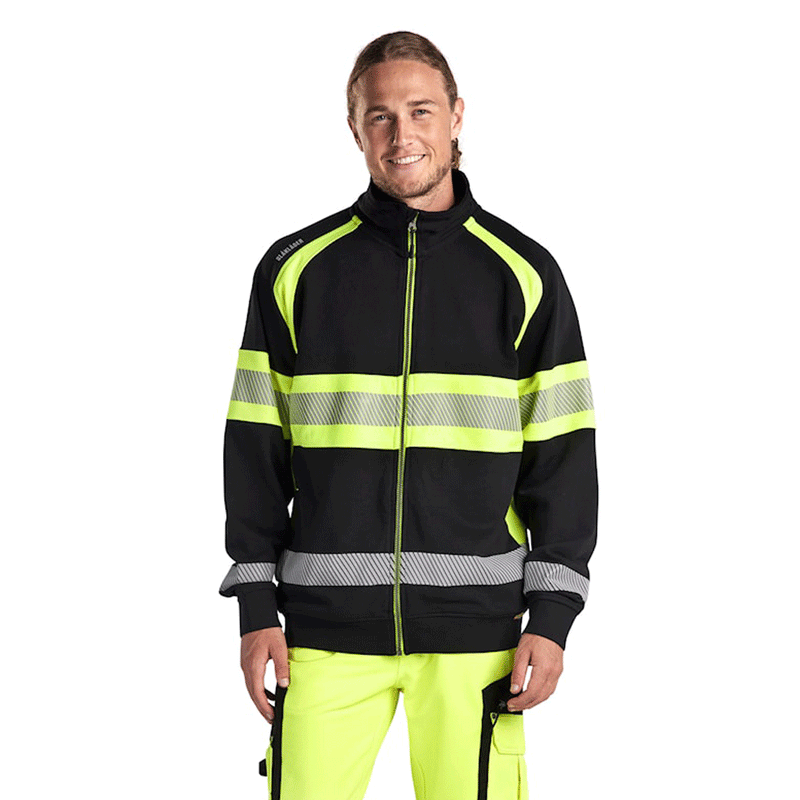 Blaklader 3551 Hi-Vis Sweatshirt - HI-VIS SWEATSHIRTS & HOODIES