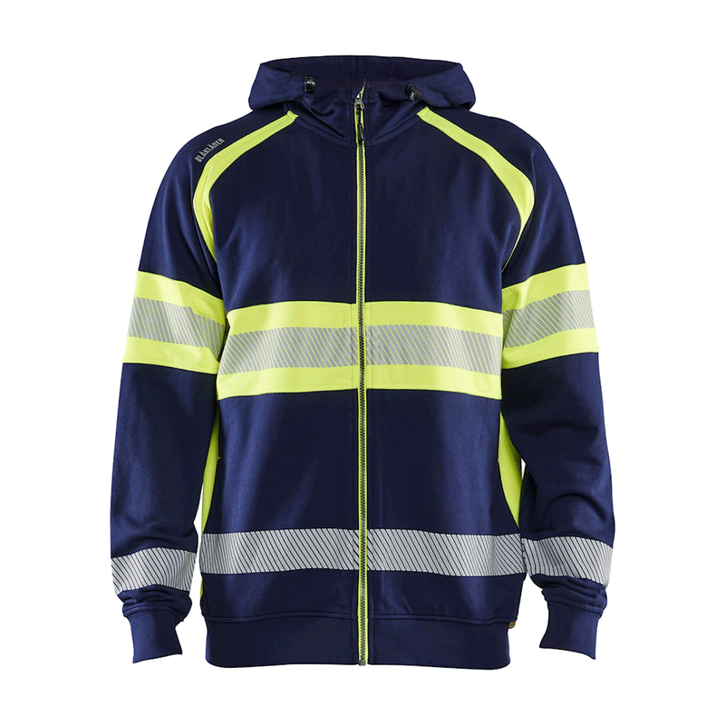 Blaklader 3552 Hi-Vis Hoodie - HI-VIS SWEATSHIRTS & HOODIES