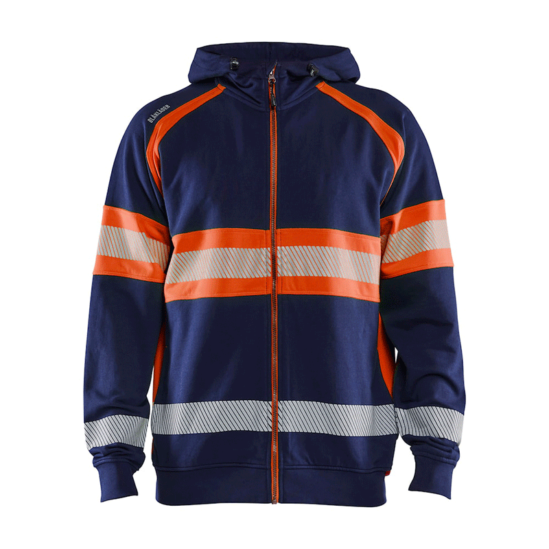 Blaklader 3552 Hi-Vis Hoodie - HI-VIS SWEATSHIRTS & HOODIES