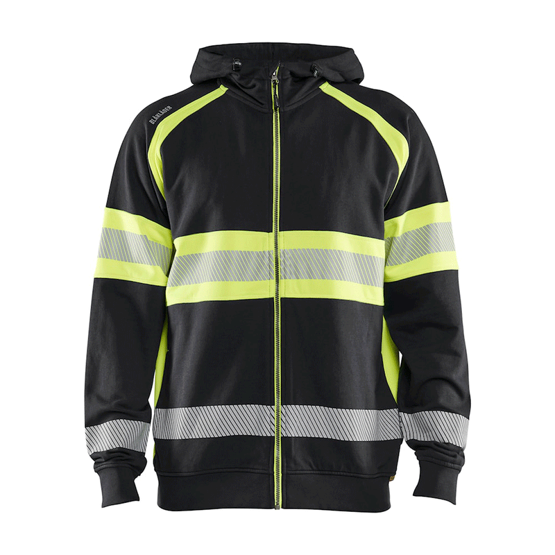 Blaklader 3552 Hi-Vis Hoodie - HI-VIS SWEATSHIRTS & HOODIES