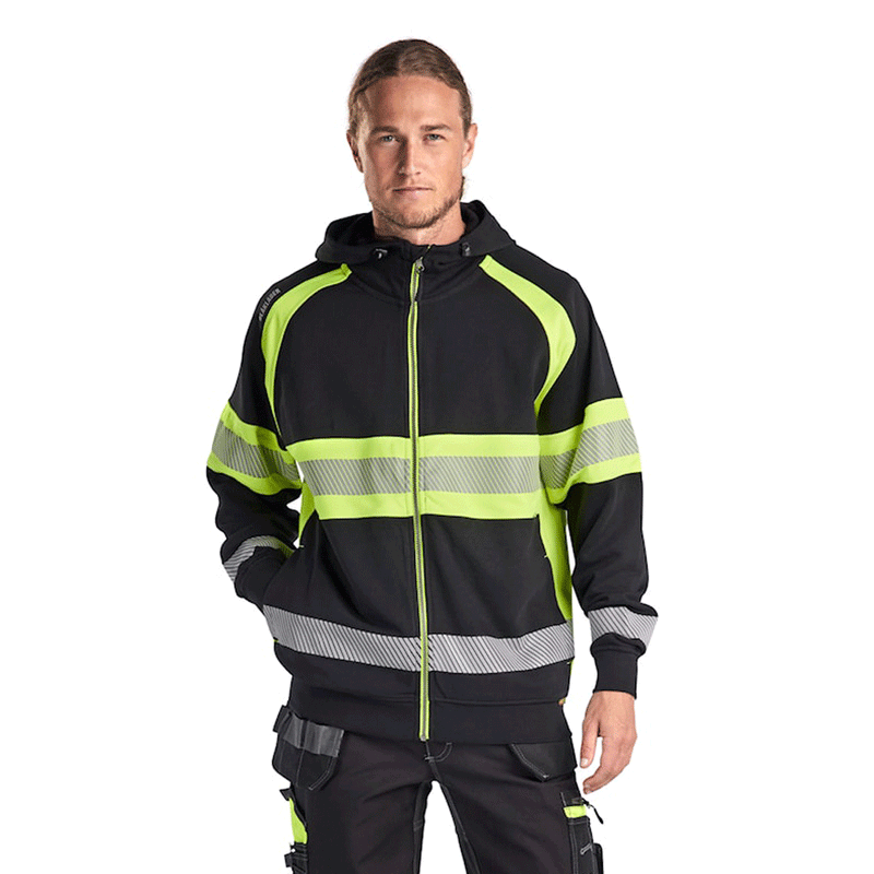 Blaklader 3552 Hi-Vis Hoodie - HI-VIS SWEATSHIRTS & HOODIES