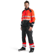 Blaklader 3556 Hi-Vis Half Zip Sweatshirt - Business & Industrial > Work Safety Protective Gear HI-VIS SWEATSHIRTS & HOODIES
