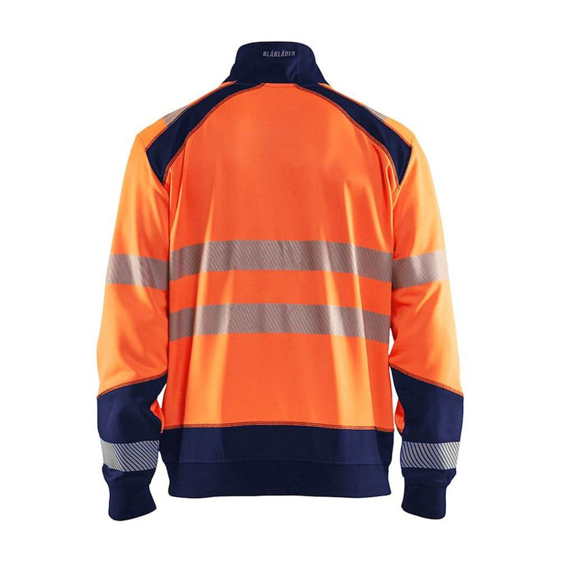 Blaklader 3558 Hi-Vis Full Zip Sweatshirt - Business & Industrial > Work Safety Protective Gear HI-VIS SWEATSHIRTS & HOODIES