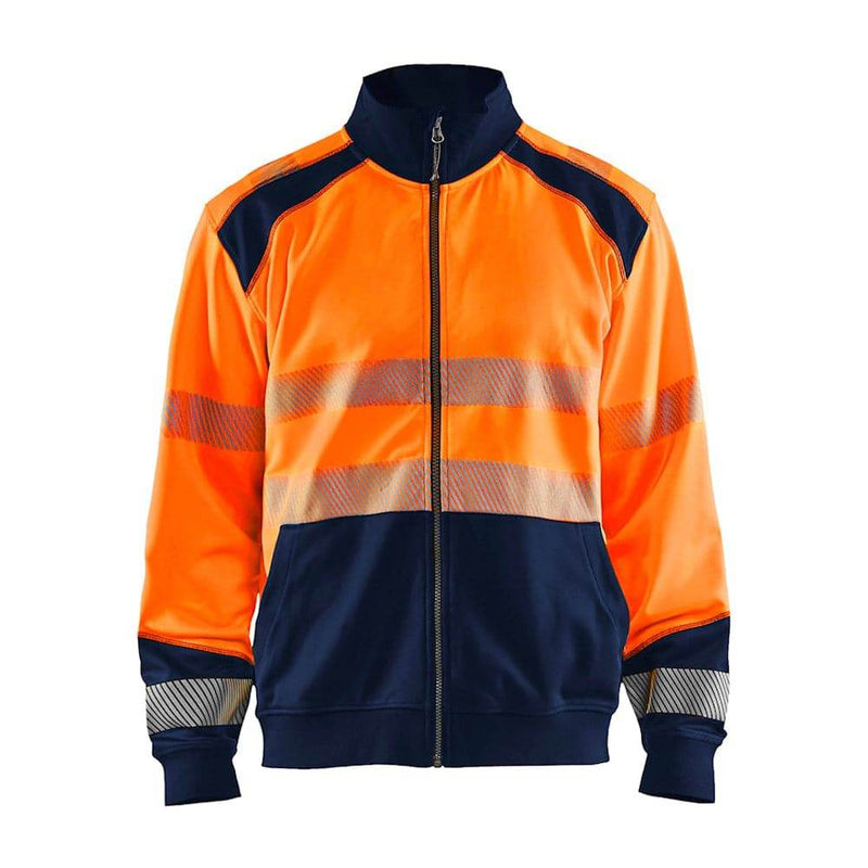 Blaklader 3558 Hi-Vis Full Zip Sweatshirt - Business & Industrial > Work Safety Protective Gear HI-VIS SWEATSHIRTS & HOODIES