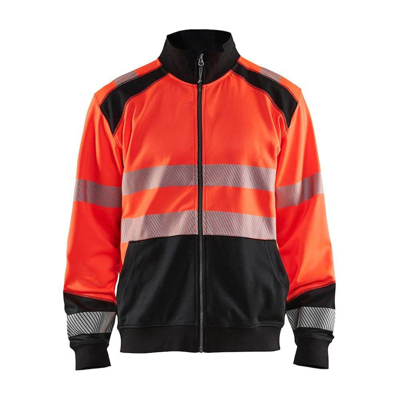 Blaklader 3558 Hi-Vis Full Zip Sweatshirt - Business & Industrial > Work Safety Protective Gear HI-VIS SWEATSHIRTS & HOODIES