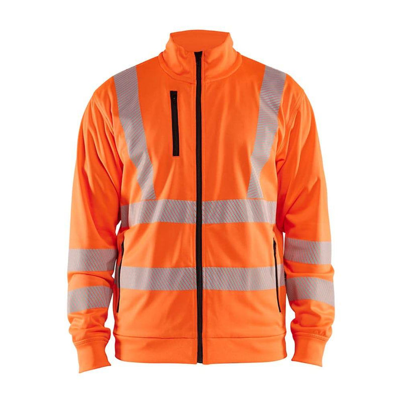 Blaklader 3563 Hi-Vis Full-zip Sweatshirt - Business & Industrial > Work Safety Protective Gear HI-VIS SWEATSHIRTS & HOODIES
