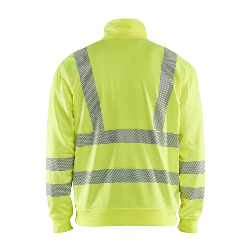 Blaklader 3564 Hi-Vis Half-Zip Sweatshirt - Business & Industrial > Work Safety Protective Gear HI-VIS SWEATSHIRTS & HOODIES
