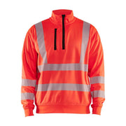 Blaklader 3564 Hi-Vis Half-Zip Sweatshirt - Business & Industrial > Work Safety Protective Gear HI-VIS SWEATSHIRTS & HOODIES