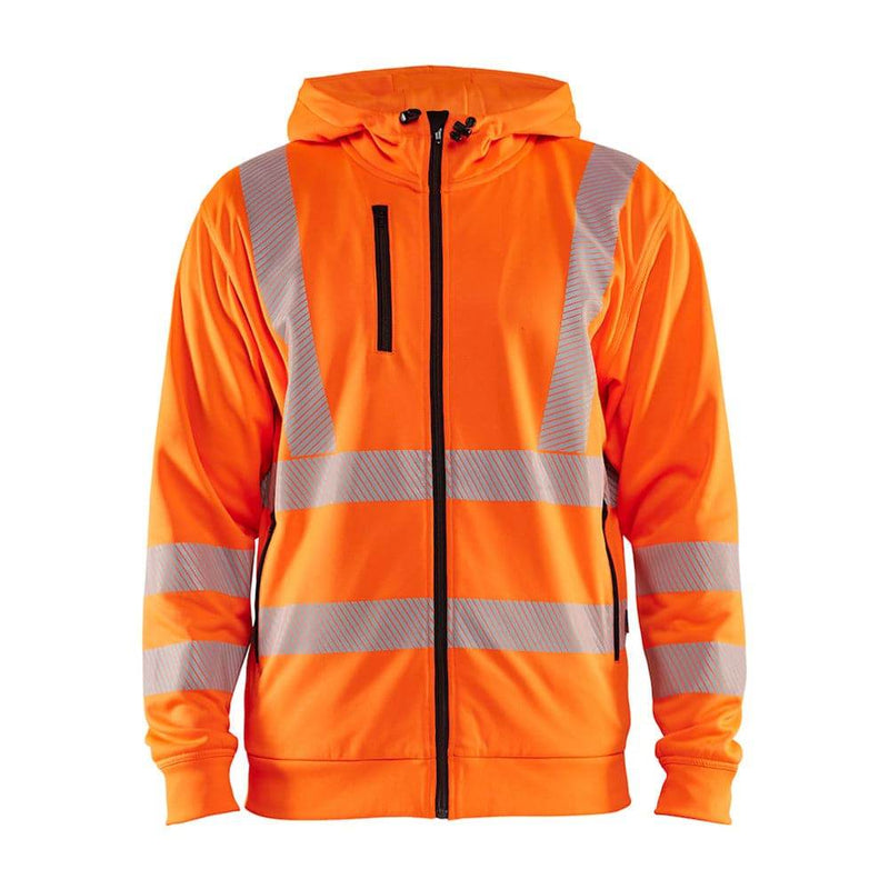 Blaklader 3565 Full-Zip Hi-Vis Hoodie Sweatshirt -