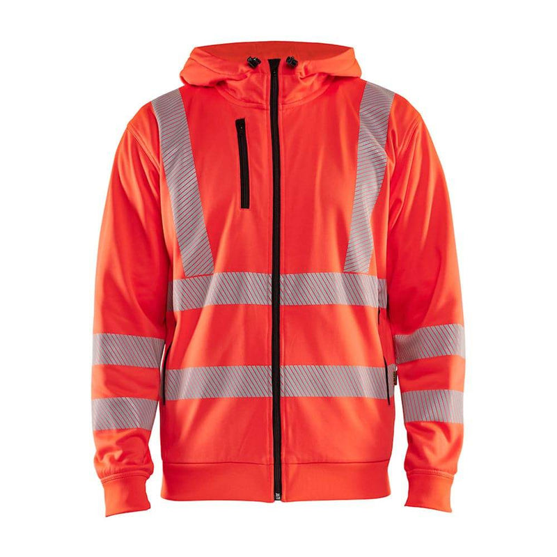 Blaklader 3565 Full-Zip Hi-Vis Hoodie Sweatshirt -