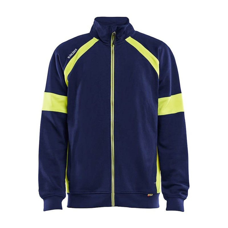 Blaklader 3567 Full Zip Hi-vis Sweatshirt - Business & Industrial > Work Safety Protective Gear SWEATSHIRTS