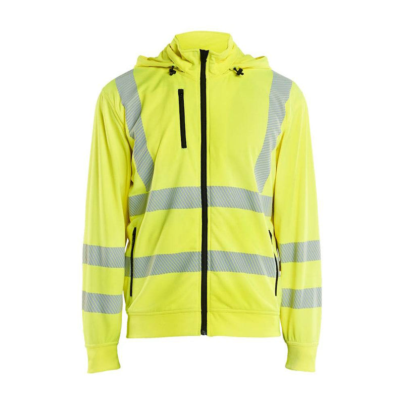 Blaklader 3573 Hi-Vis Sweatshirt detachable hood - HI-VIS SWEATSHIRTS & HOODIES