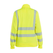 Blaklader 3574 Women's Hi-Vis Sweatshirt detachable hood - WOMENS HI-VIS CLOTHING