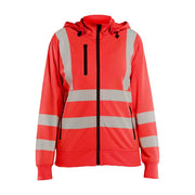 Blaklader 3574 Women's Hi-Vis Sweatshirt detachable hood - WOMENS HI-VIS CLOTHING