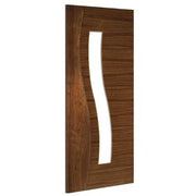 Cadiz Walnut Prefinished Glazed Internal Door - All Sizes - Doors