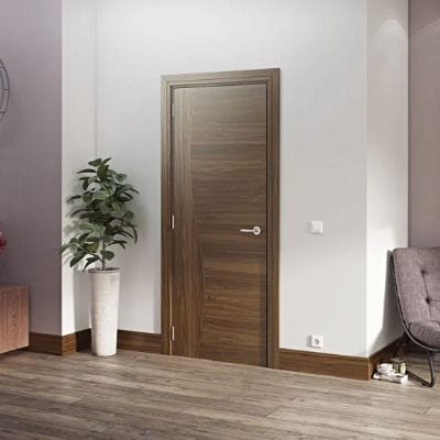 Cadiz Prefinished Walnut Internal Fire Door FD30 - All Sizes - Doors