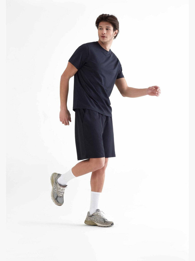 Tencel Mens Active Work Shorts Blue or Black Sizes S to 2XL - Sustainable Workwear Range