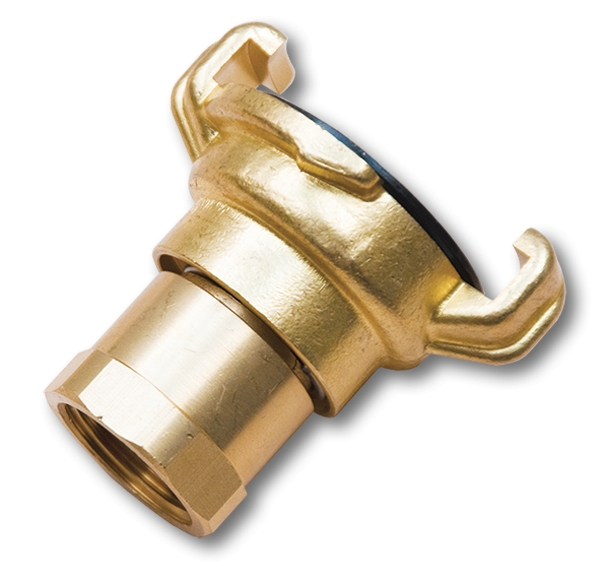 Claw Brass - 1" BSPF Swivel - Home & Garden > Lawn & Garden > Watering & Irrigation > Garden Hose Fittings & Valves Tech Hose & Fittings