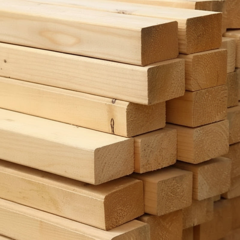 C16 Graded Structural Timber - Cls Stud Timber 2.4m 63mm x 38mm Untreated - £3.50 Inc Vat