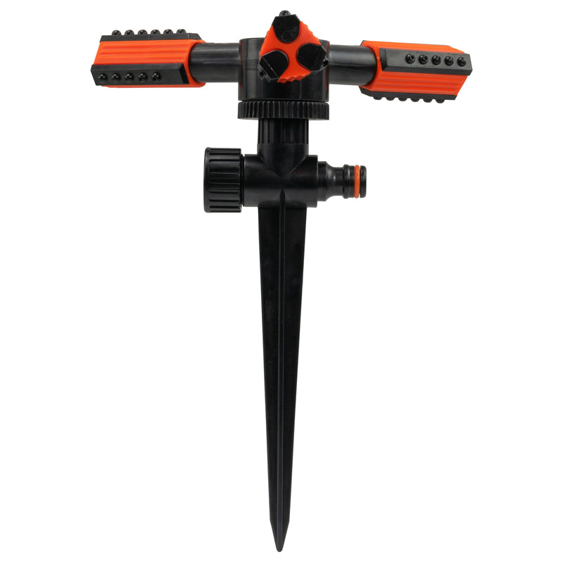 3 Arm Rotary Lawn Sprinkler on Spike - Eco Line - Home & Garden > Lawn & Garden > Watering & Irrigation > Sprinklers & Sprinkler Heads > Sprinklers Garden watering