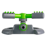 Cost Wise 3-Arm Adjustable Rotating Lawn Sprinkler Green Grey - Home & Garden > Lawn & Garden > Watering & Irrigation > Sprinklers & Sprinkler Heads > Sprinklers Garden watering