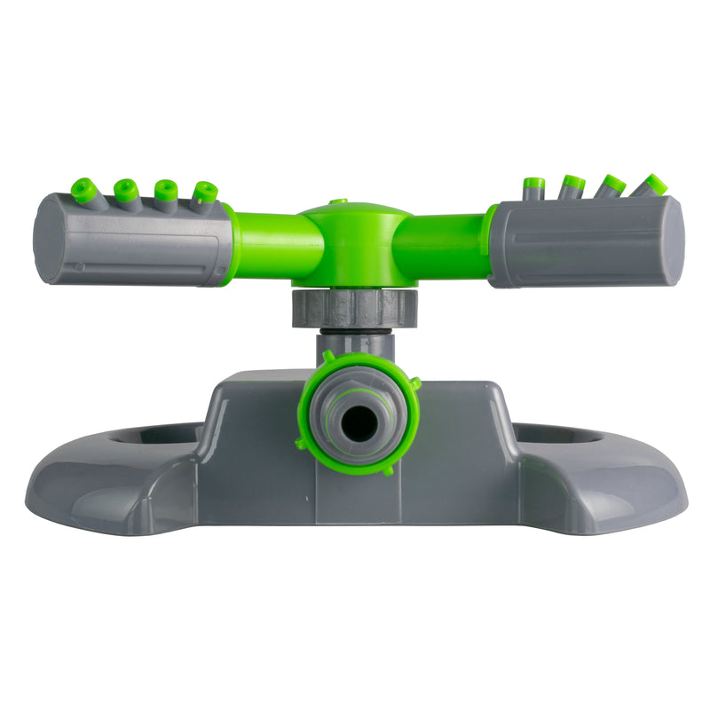 Cost Wise 3-Arm Adjustable Rotating Lawn Sprinkler Green Grey - Home & Garden > Lawn & Garden > Watering & Irrigation > Sprinklers & Sprinkler Heads > Sprinklers Garden watering