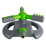 Cost Wise 3-Arm Adjustable Rotating Lawn Sprinkler Green Grey - Home & Garden > Lawn & Garden > Watering & Irrigation > Sprinklers & Sprinkler Heads > Sprinklers Garden watering