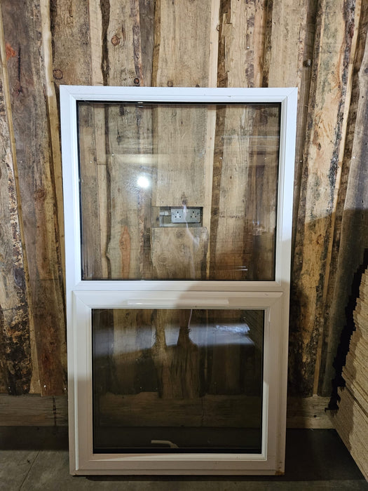 Pair Of Matching Reclaimed Double Glazed UPVC Sash Style Windows 1660x935mm - 1 opener - £95 The Pair To Clear