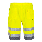 Portwest E043 Hi-Vis Contrast Shorts - HI-VIS SHORTS