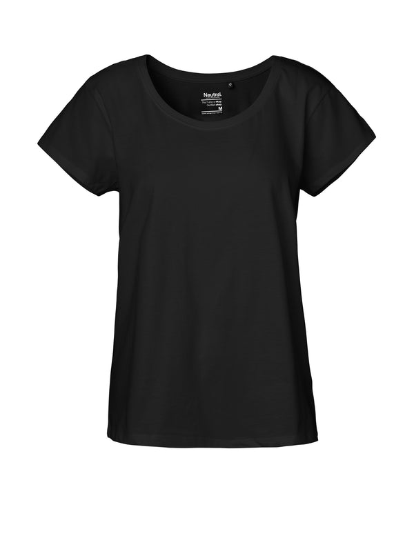 Fairtrade Organic Loose Fit T-shirt: Womens