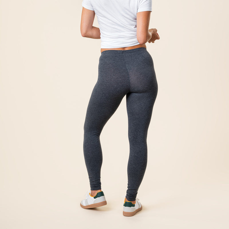 Organic Cotton Stretch Leggings: Womens