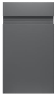 Larissa Handle Less Dust Grey Matt J Pull- Replacement Kitchen Drawer Front (140mm High) -