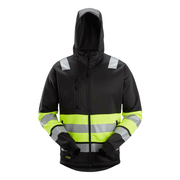 Snickers 8038 Hi-Vis Class 1 Full Zip Hoodie - HI-VIS SWEATSHIRTS & HOODIES