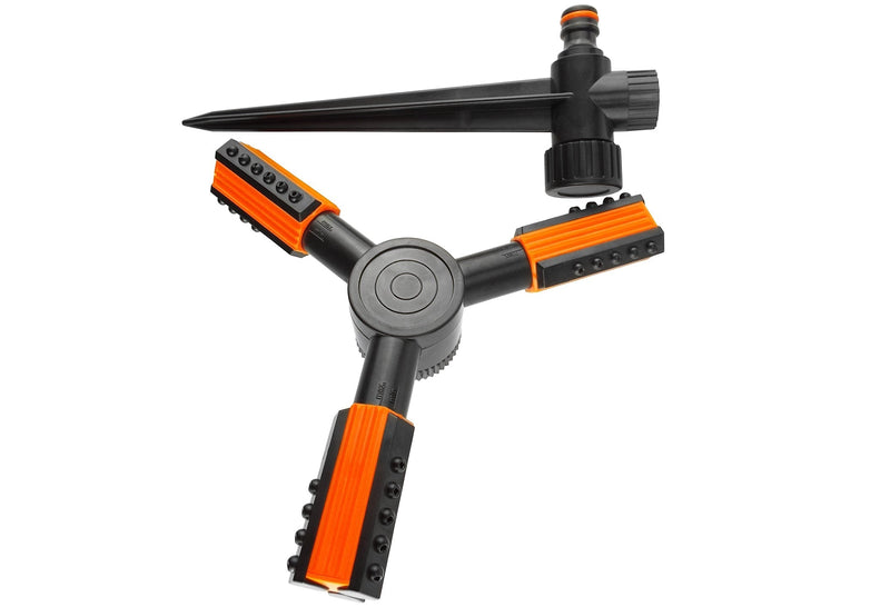 3 Arm Rotary Lawn Sprinkler on Spike - Eco Line - Home & Garden > Lawn & Garden > Watering & Irrigation > Sprinklers & Sprinkler Heads > Sprinklers Garden watering