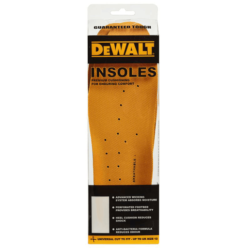 Dewalt Polyurethane Comfort Insoles - INSOLES